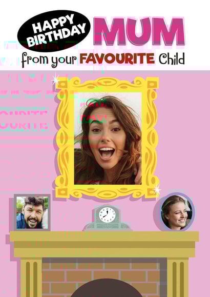 cheeky mum Birthday Personalised Photo Card 20852 created by Ryk60