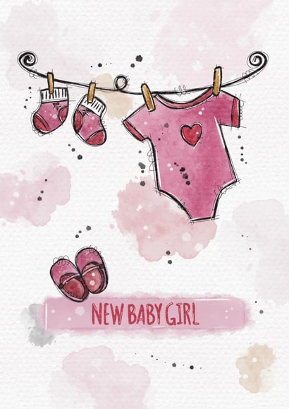 new baby New Baby Card 21051 created by Catherine Bancroft