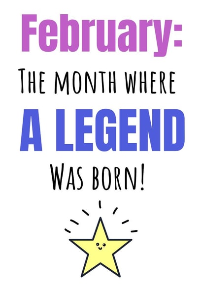 february star Birthday Card 21163 created by CozzaCreations