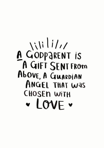 godparent godmother Love & Friendship Card 14678 created by Ellie Ellie