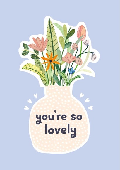 Lovely Flowers Send A Smile Card 21236 created by RebeccaAustinDesigns