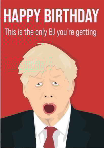 Borris Funny Birthday Card 20770 created by Rooney Mangumpory