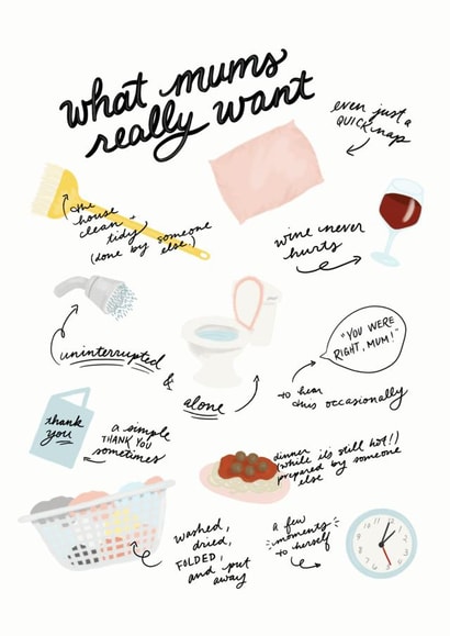 what mummy Mothers Day Card 28851 created by Redback Cards