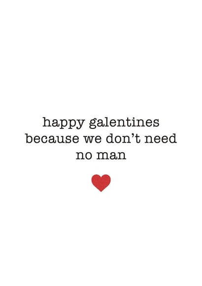 galentines gal Valentines Day Card 21171 created by Jane Jinn