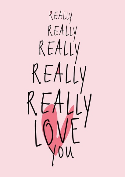 really love Valentines Day Card 20489 created by Alison Porter