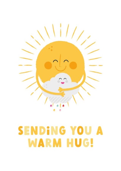Warm Hug Card created by Isle of Design