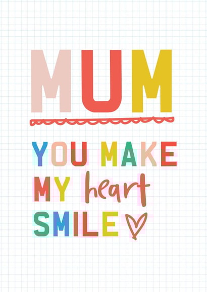 mum mother Mothers Day Card 35822 created by TillieMint