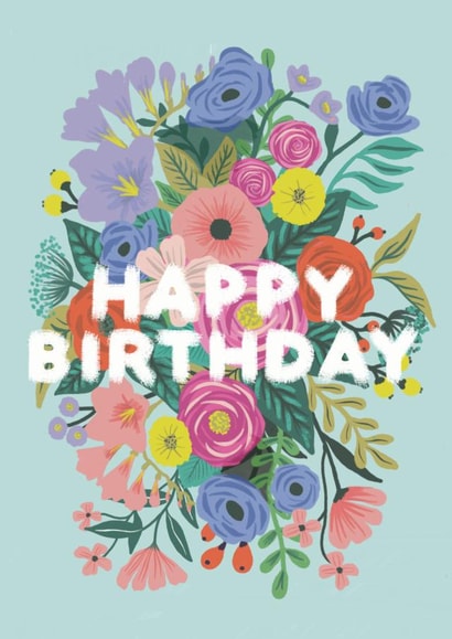 classic female Birthday Card 16388 created by Lomond Paper Co.