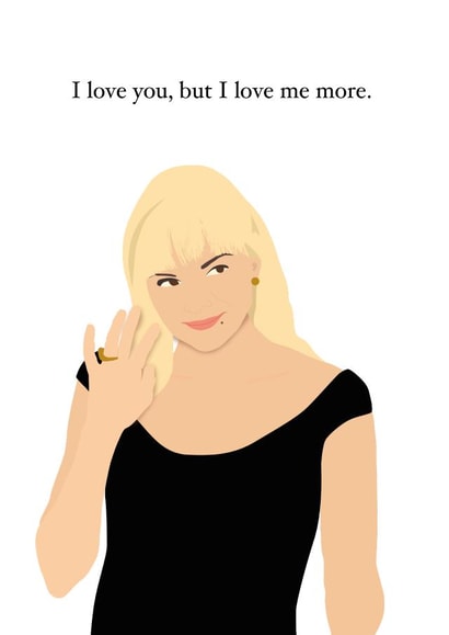sex and the city samantha jones Valentines Day Card 44955 created by hot girls make cards