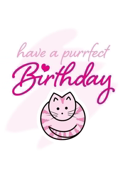 perfect pun Birthday Card 47015 created by Inki Pinkie