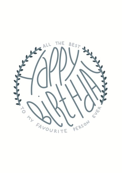 best all the best Birthday Card 46909 created by Aleksandra Piwowarska