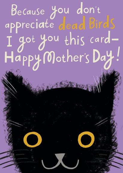 dead birds Mothers Day Card 17398 created by @AimeeStevens.Design