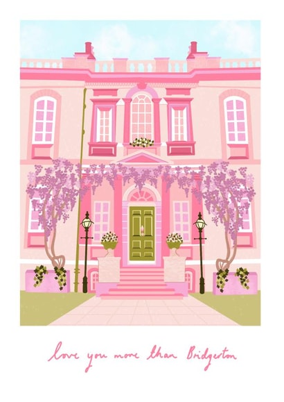 bridgerton posh Valentines Day Card 17614 created by Charlie Dyer