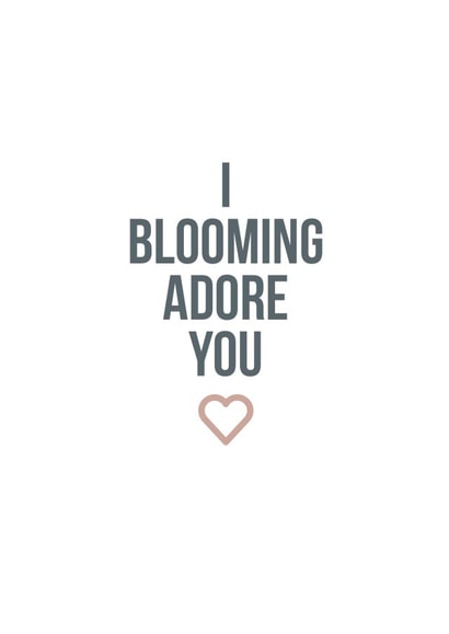 blooming adore Valentines Day Card 47059 created by E & K Designs 