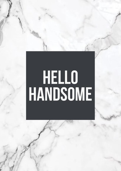 marble hello Valentines Day Card 47060 created by E & K Designs 