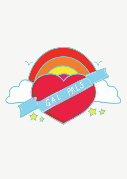 gal pals galentines Love & Friendship Card 16710 created by Round the Corner