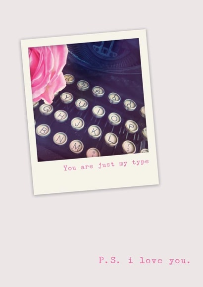 P.s Love Valentines Day Card 6098 created by YTR Studios (Yasmin Tara)