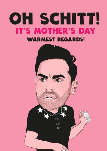 david netflix Mothers Day Card 3369 created by Kasia Cards