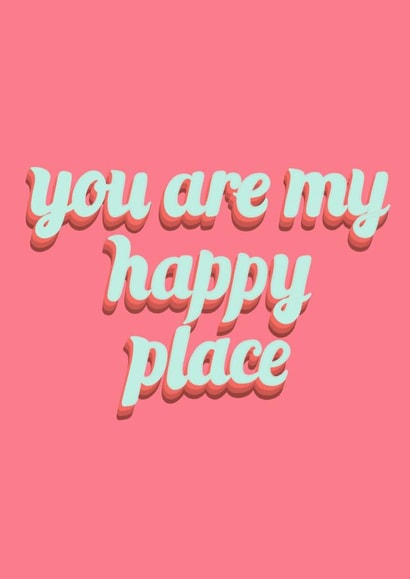 happy place happy Valentines Day Card 36628 created by Beth Williams