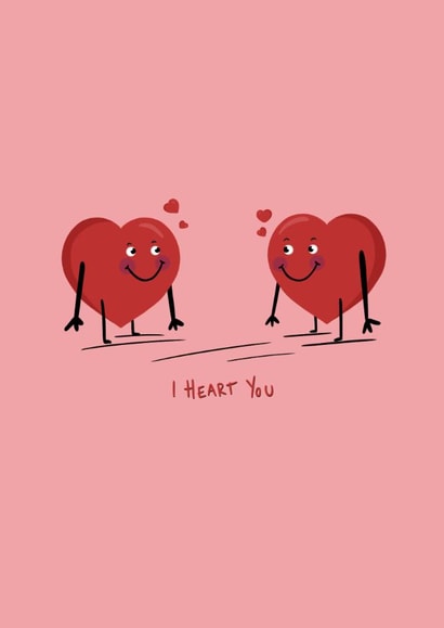 hearts love Valentines Day Card 19766 created by Hayley