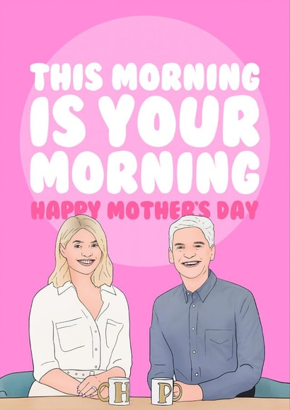 this morning phillip schofield Mothers Day Card 10130 created by Hey Huns It's Nicole