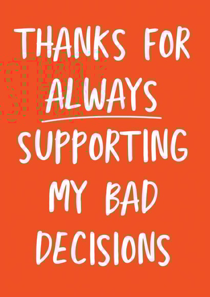 Thanks for always supporting me created by @tikkled.pink