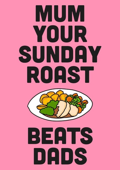 mum food Mothers Day Card 43750 created by Swazzdraws