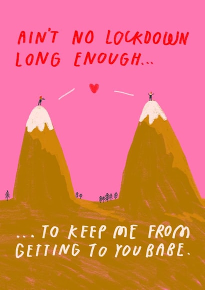 Lockdown Lockdown love Card 45747 created by ONR Shop