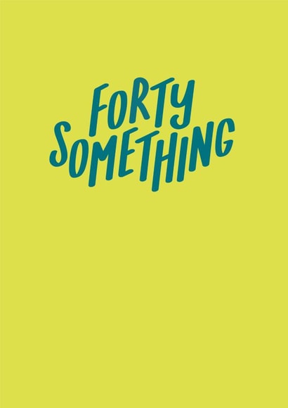 typography funny Birthday Card 21323 created by Jane Katherine Houghton