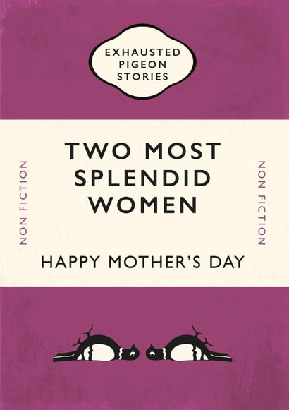 Mum Two Mums Mothers Day Card 44128 created by Yay Days