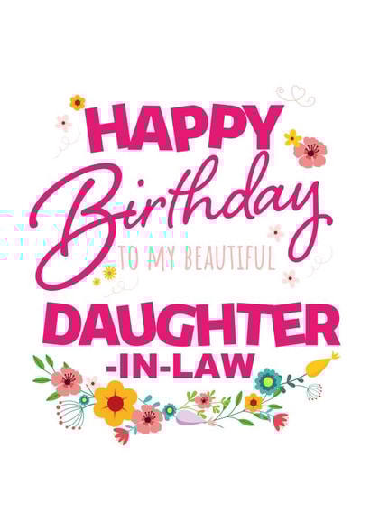 My Beautiful Daughter in Law created by Yeti Design