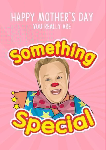 mr tumble cbeebies Mothers Day Card 16768 created by TeHe Gifts