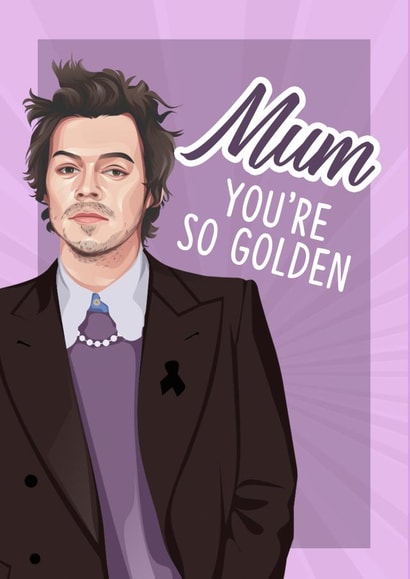 harry styles harry Mothers Day Card 16769 created by TeHe Gifts