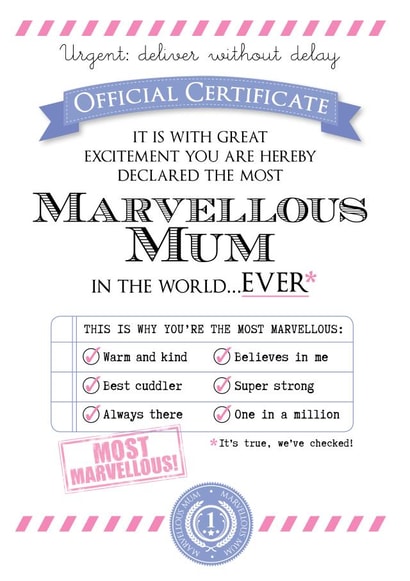 Urgent deliver Mothers Day Card 28231 created by Eskimo Kiss Designs