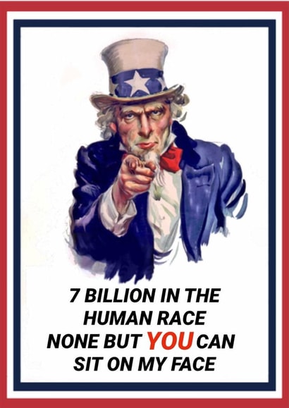 7 billion Love Valentines Day Card 30373 created by LJ Tries