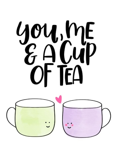 you me Send A Smile Card 12030 created by Mia Loves Letters