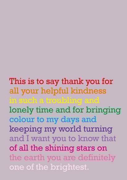 nhs thank you cards Thank You Card 21386 created by The Right Lines