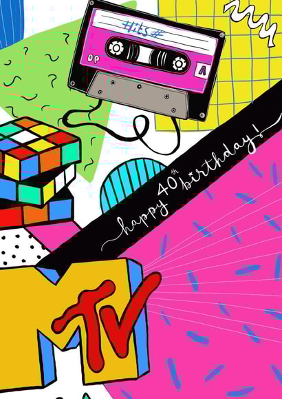 40th 40 Birthday Card 21464 created by Felicity Ann