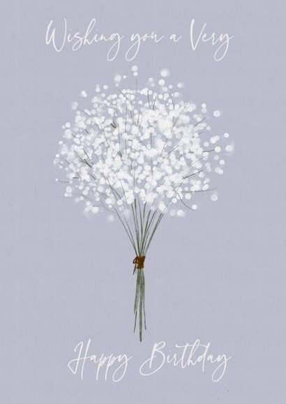 flower bunch Birthday Card 21283 created by Lili's Papers Co.