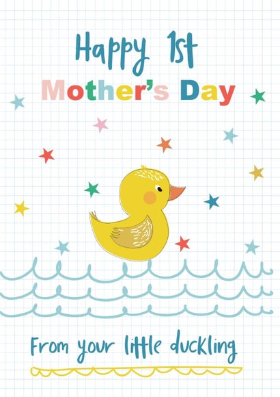 1st new mum Mothers Day Card 12731 created by TillieMint