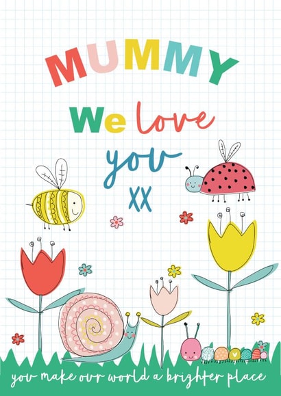mummy from the kids Mothers Day Card 12734 created by TillieMint