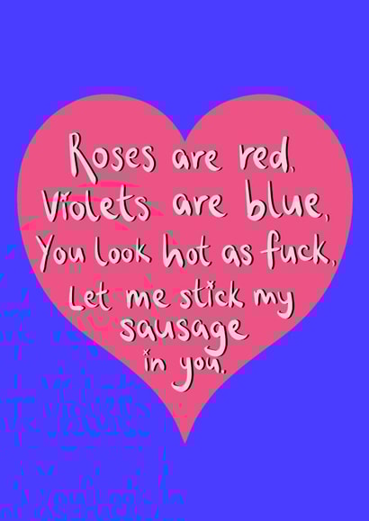 heart love Valentines Day Card 38818 created by Triple Kiss Designs