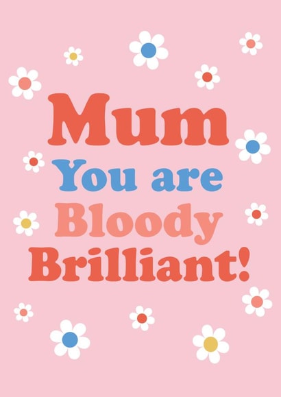 daisies mum Mothers Day Card 27931 created by Memelou