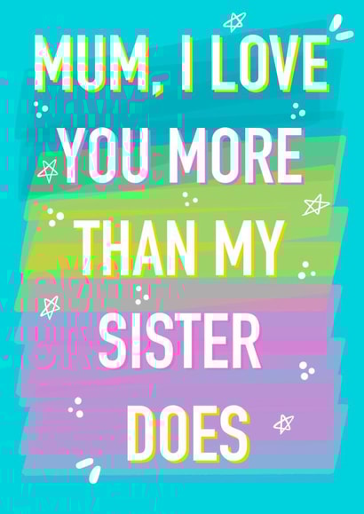 mum mother Mothers Day Card 16892 created by Rude Mama