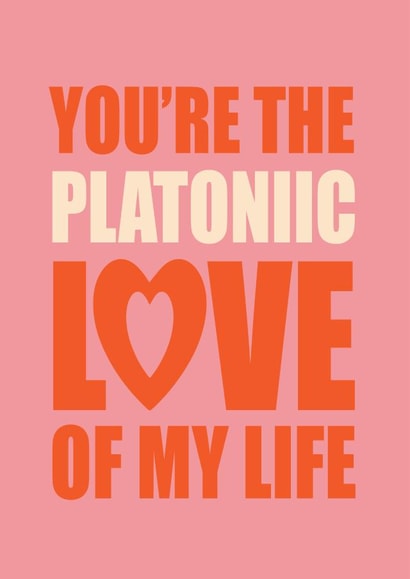 platonic love Valentines Day Card 21489 created by Penny and Me