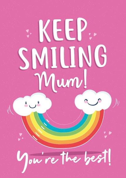 Mum Rainbow Mothers Day Card 11222 created by @linesbehind