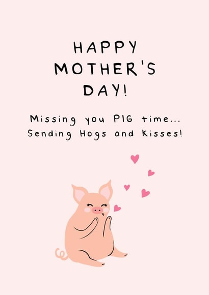 missing you miss you Mothers Day Card 19533 created by Fifi Designs