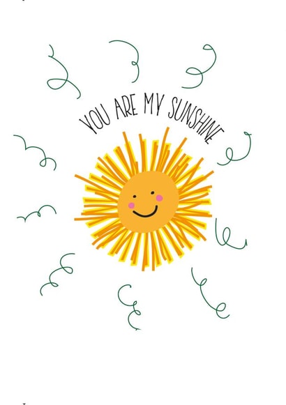 sun sunshine Love & Friendship Card 21490 created by Tilbur & Co