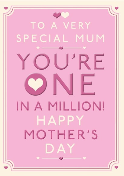 special mum Mothers Day Card 18258 created by Hotchpotch 