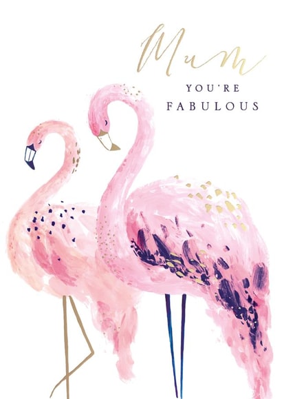 mum fabulous Mothers Day Card 42940 created by Hotchpotch 